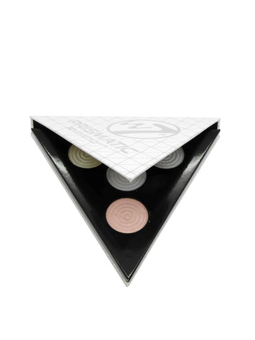 W7 3D Prismatic Eyes & Face Highlighter Palette 3.2g
